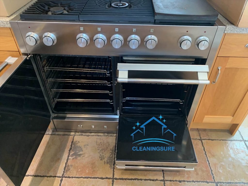 shine double oven after tenancy cleaning