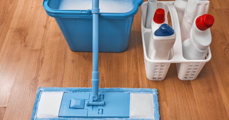 cleaning materials for spring cleaning vs end of tenancy cleaning