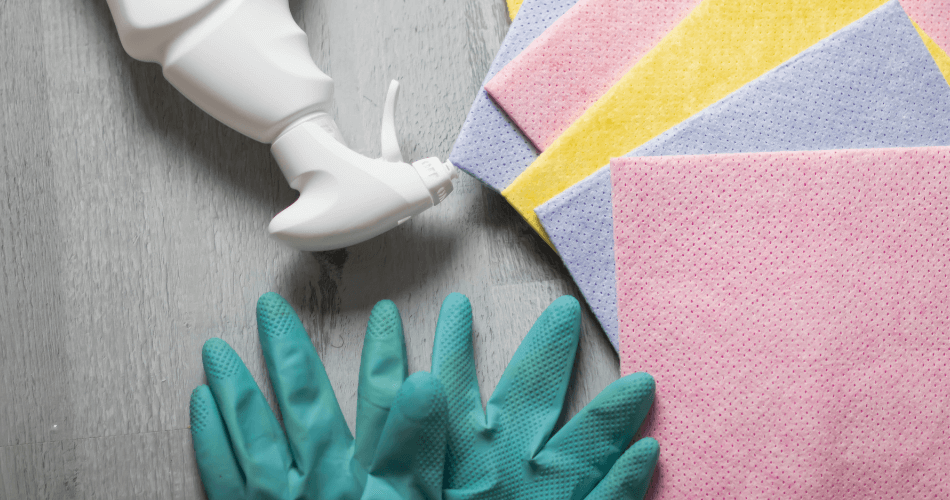professional tenancy cleaning materials