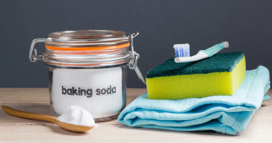 removing of odours with baking soda