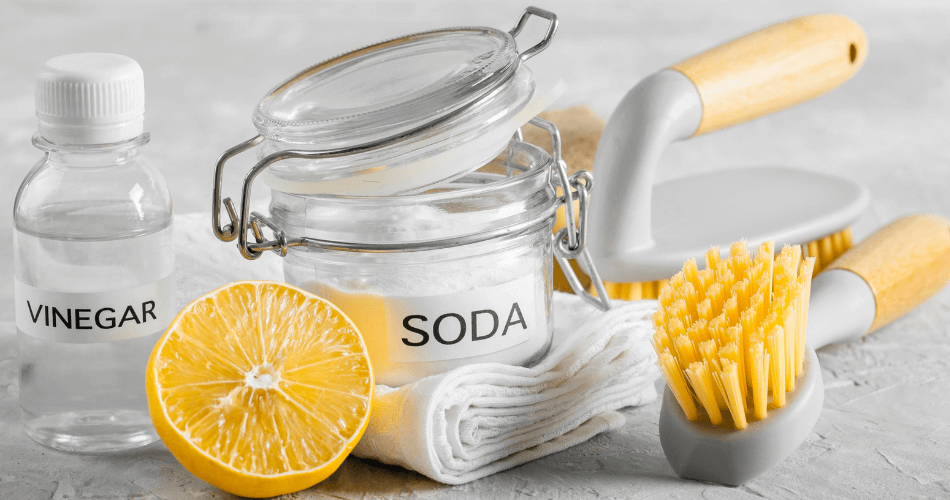 treatment with baking soda on most common stains