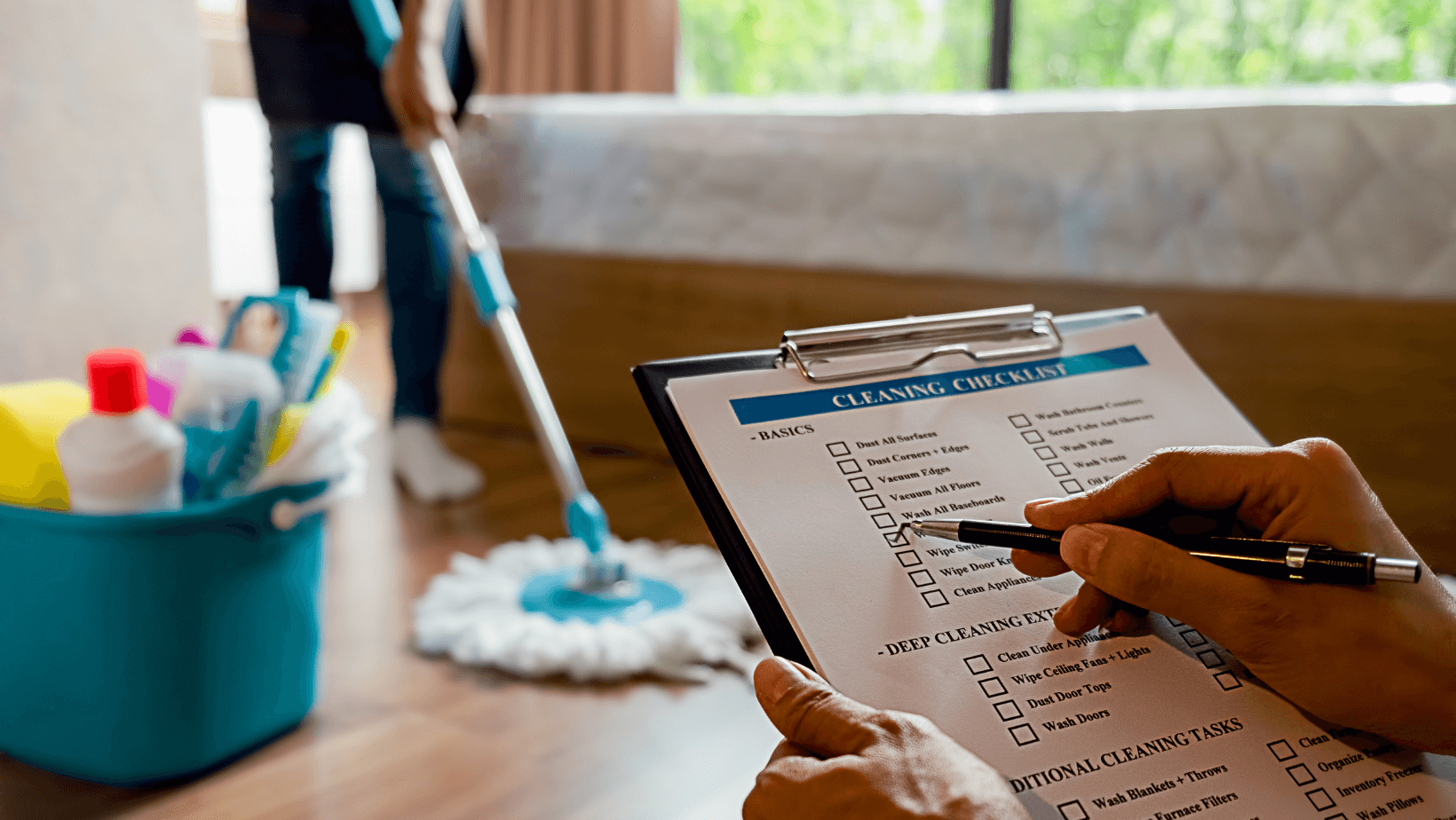 professional end of tenancy cleaning service checklist